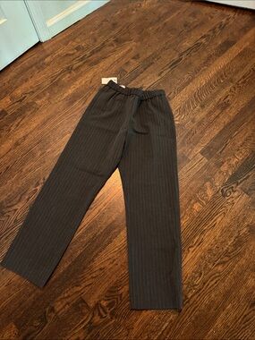 Dries Van Noten Lolita Pinstripe Archivist Librarian Pants Size EU 36 NWT